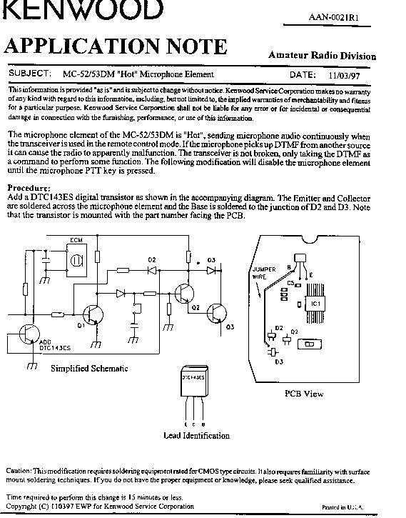 Index of /hamradio-mods/Kenwood Application Notes ft 100 yaesu microphone wiring 